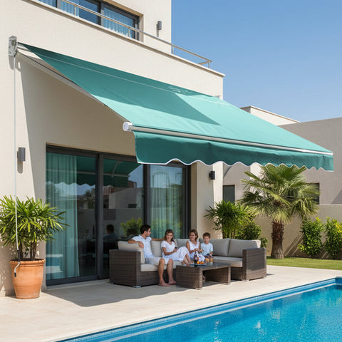 Green Canopy Shelter 4x2.5m with Installation