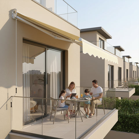 Outdoor Deck Canopy Shelter 3m x 2m with Installation