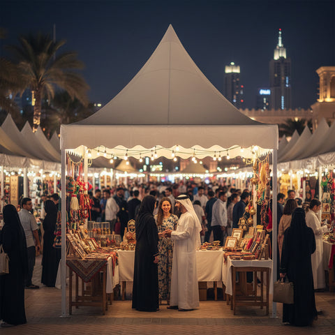 خيمة بيضاء شديدة التحمل (خيمة فقط)