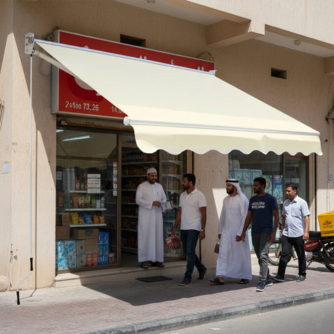 مظلة خارجية للشرفة 3م × 2م