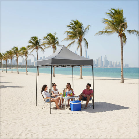 2x2m Garden Patio Top Cover Camping Tent (tent only)