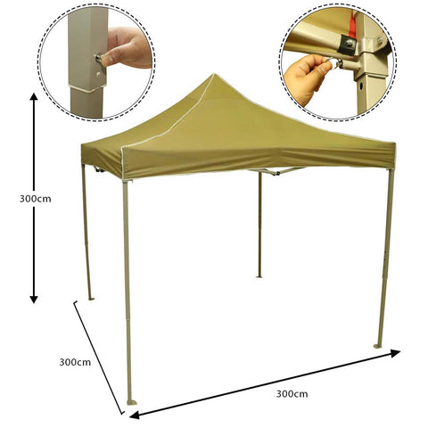 The Heavy Duty Pop-up Canopy Tent is a versatile and durable solution for outdoor events. 