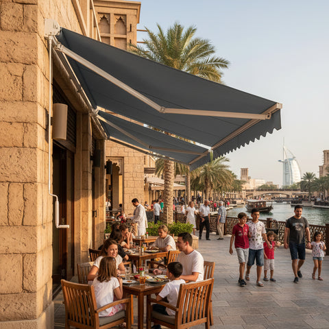 مظلة كانوبي يدوية قابلة للسحب