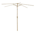 Expertly designed with 6 strong ribs, this parasol umbrella frame provides durable support and shade for all your outdoor activities.