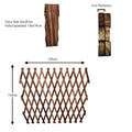 Wicker garden fence