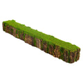 Decorative mossy tree stump