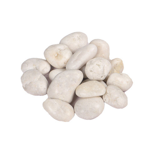 White Pebbles for Landscaping