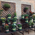 Outdoor wooden screen