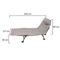 Outdoor adjustable bed
