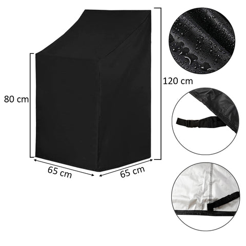 This Single Chair Cover provides a sleek and protective solution for your chair.