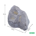 Lightweight garden stones