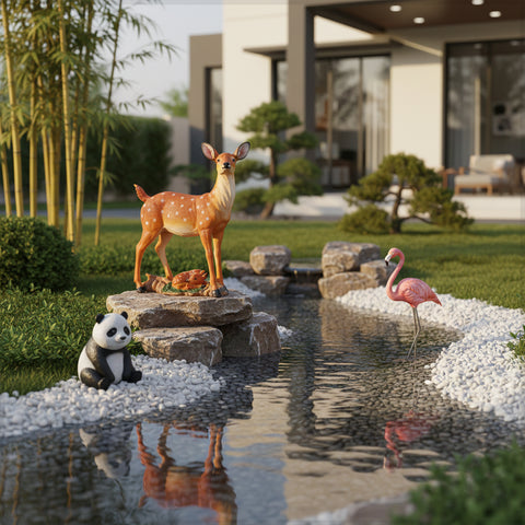 Decorative Deer Statue(only deer)
