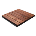 These Wooden Floor Interlock Tiles provide a durable and stylish flooring solution for any spac