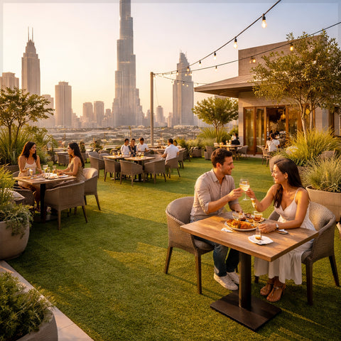 سجادة عشب صناعي عرض 4م (400سم × 100سم)