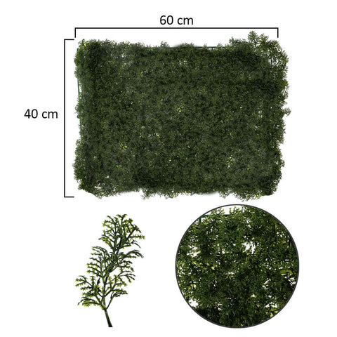 Green panel, Wall decoration, Artificial panel