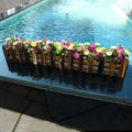 planter stand, wooden planters, hanging planters