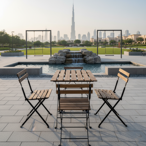 Table & Chair Bistro 5 Pcs Set