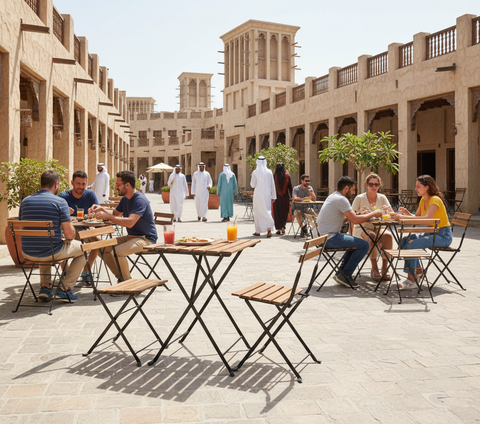 Folding Dining Table Chair