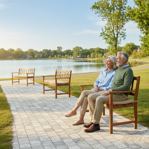 Lounge Seating Sofa with Cushions