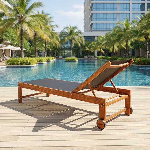 Adjustable Sun Lounger( without table)