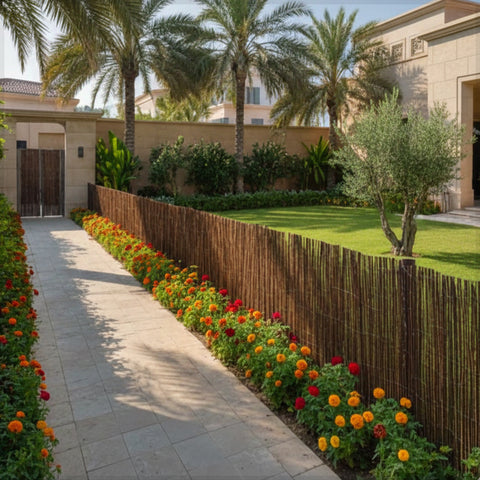 سياج الخيزران