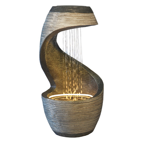 Spiral tall fountain