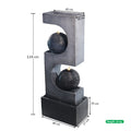 Geometric sphere fountain