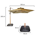 Illuminate your way on rainy nights with our innovative Umbrella with Light! Stay dry & safe with a click. Perfect for dark, wet paths!
