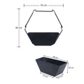 planter stand, wooden planters, hanging planters