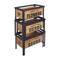 planter stand, wooden planters, hanging planters