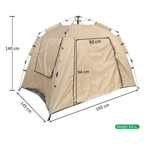 Easy setup tent