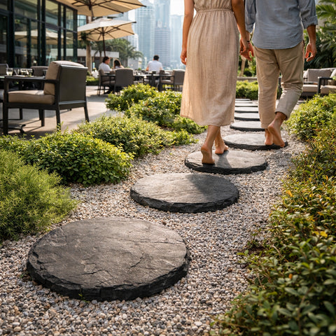 Single Piece Stepping Stones