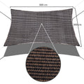 This 3x3 blue Sails Canopy is perfect for providing shade and protection from the elements. 