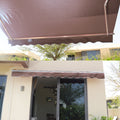 Backyard awning