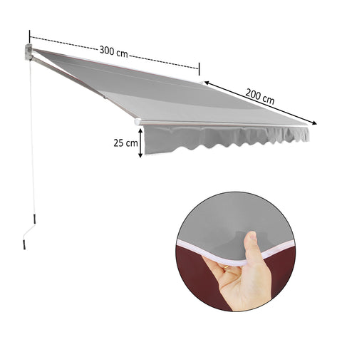 Manual canopy shelter