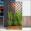 Elevate your gardening game with the Stable Partition Fence Flower Pot Stand.