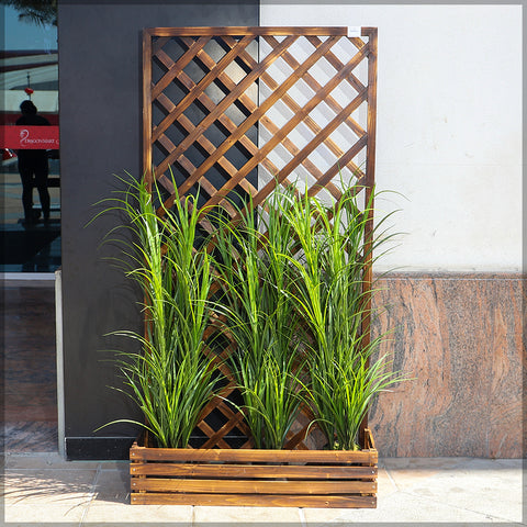 Elevate your gardening game with the Stable Partition Fence Flower Pot Stand.