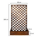 Elevate your gardening game with the Stable Partition Fence Flower Pot Stand.