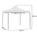 Introducing our Waterproof Canopy, the perfect addition to any outdoor gathering. 