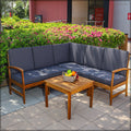 5 seater sectional sofa set