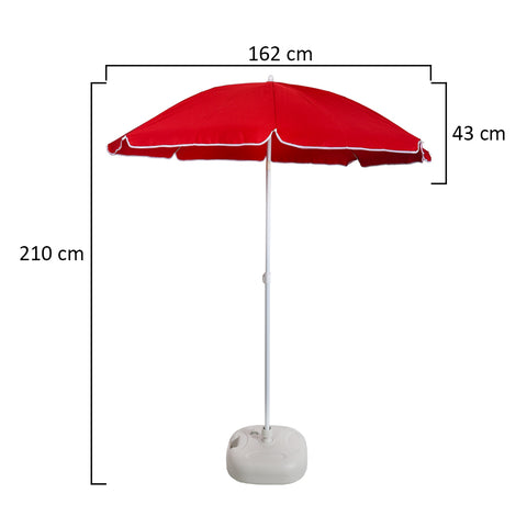 Protect yourself from the sun with our Small Patio Outdoor Beach Umbrella.