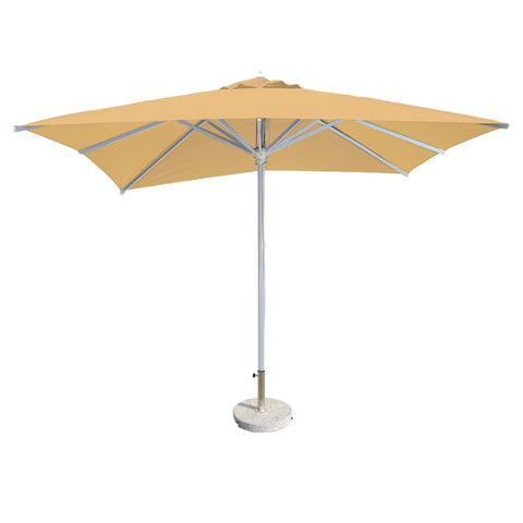 3m x 3m Square Umbrella with Round Marble Base