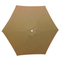 Outdoor umbrella without base