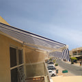 Shield your balcony from the elements with our elegant Waterproof Canopy. 
