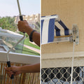 Shield your balcony from the elements with our elegant Waterproof Canopy. 
