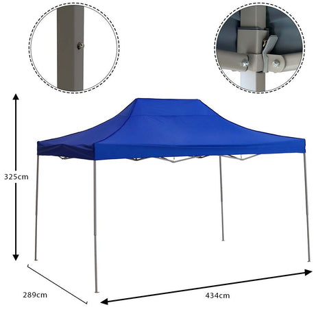 Introducing our luxurious Waterproof Portable Canopy - the perfect solution for on-the-go protection from the elements. 