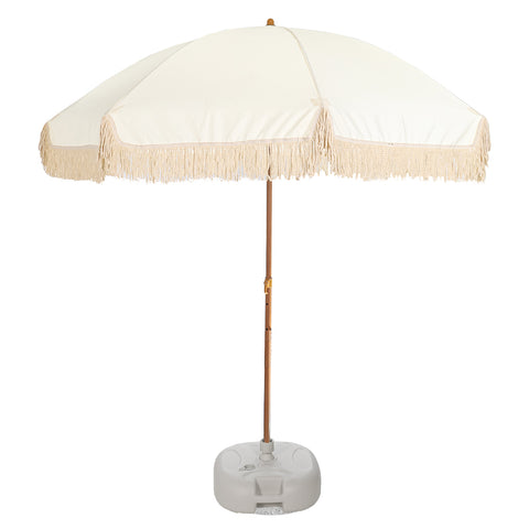 Bohemian vintage umbrella with tassels