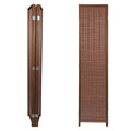 Wooden folding screen