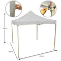 The Heavy Duty Pop-up Canopy Tent is a versatile and durable solution for outdoor events. 