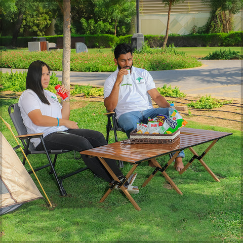 كرسي تخييم قماشي خفيف الوزن قابل للحمل من قطعة واحدة (كرسي فقط)